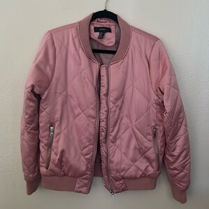 Forever 21 Pink Bomber Jacket